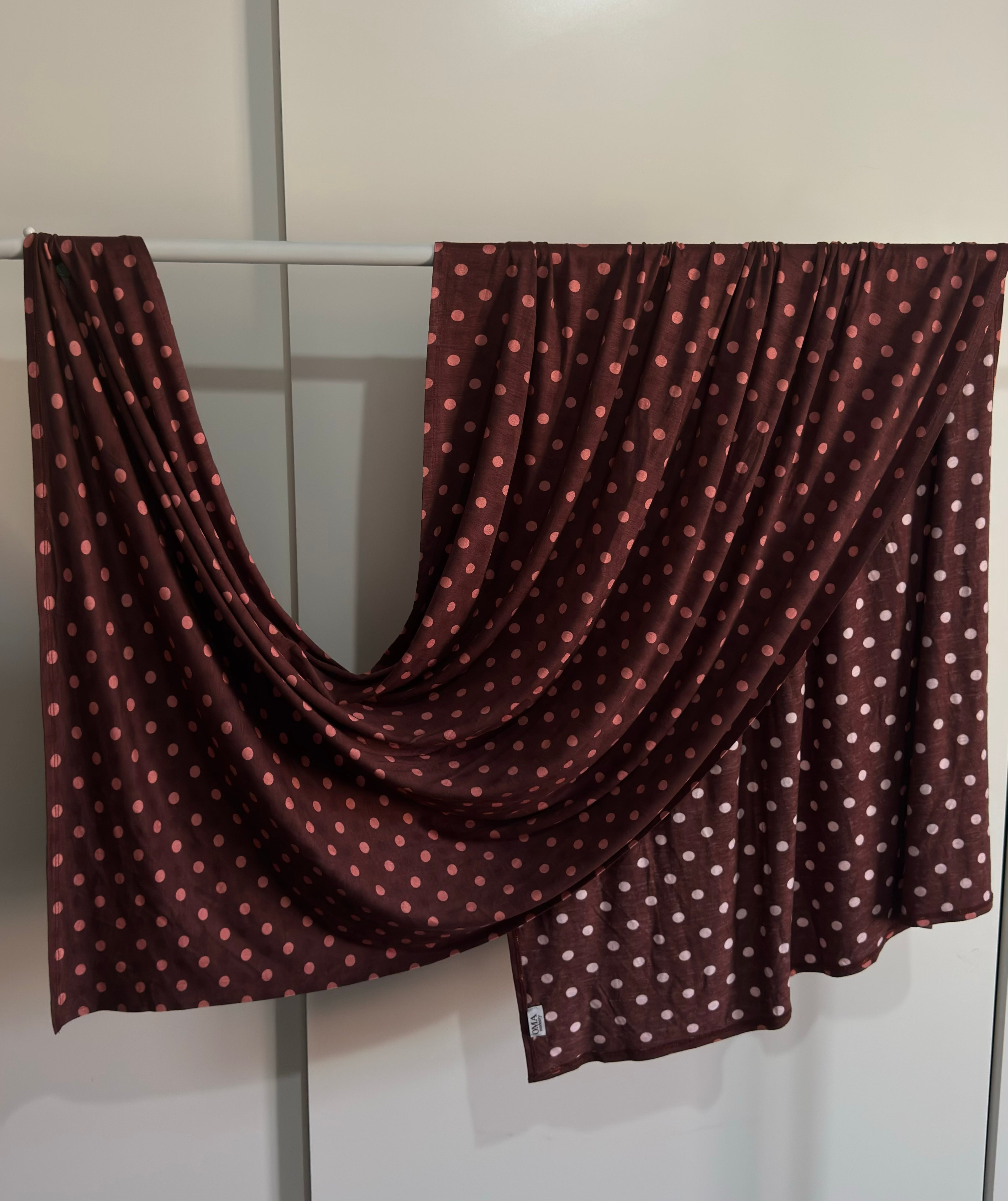 Polka dot Jersey Hijab