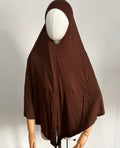 Premium Modal Jersey Maxi Khimar with Front Zip
