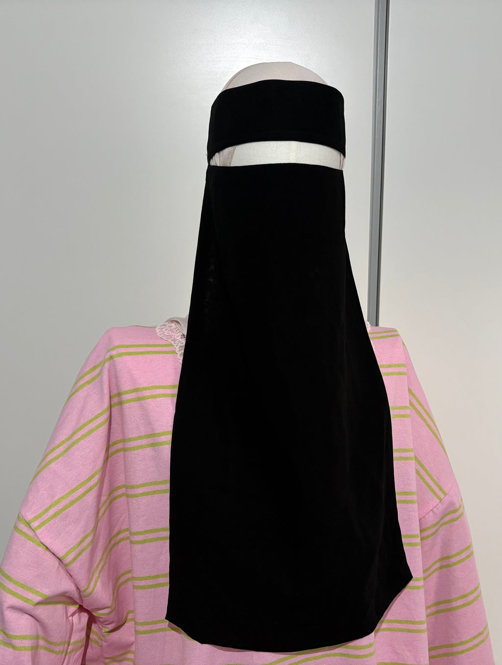 XL Bedoon Essm Niqab-22 inches Long