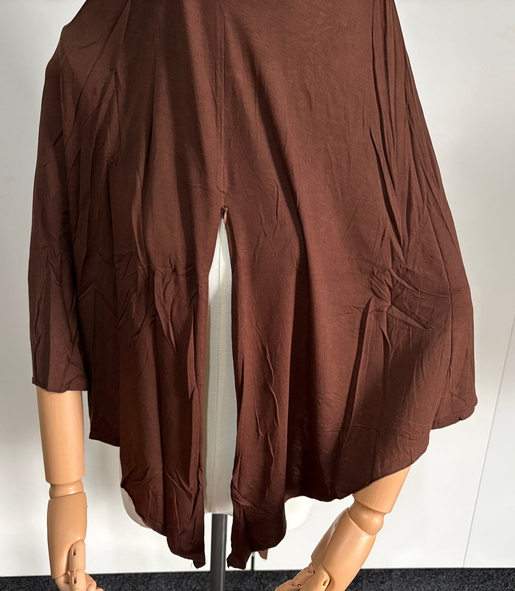 Premium Modal Jersey Maxi Khimar with Front Zip