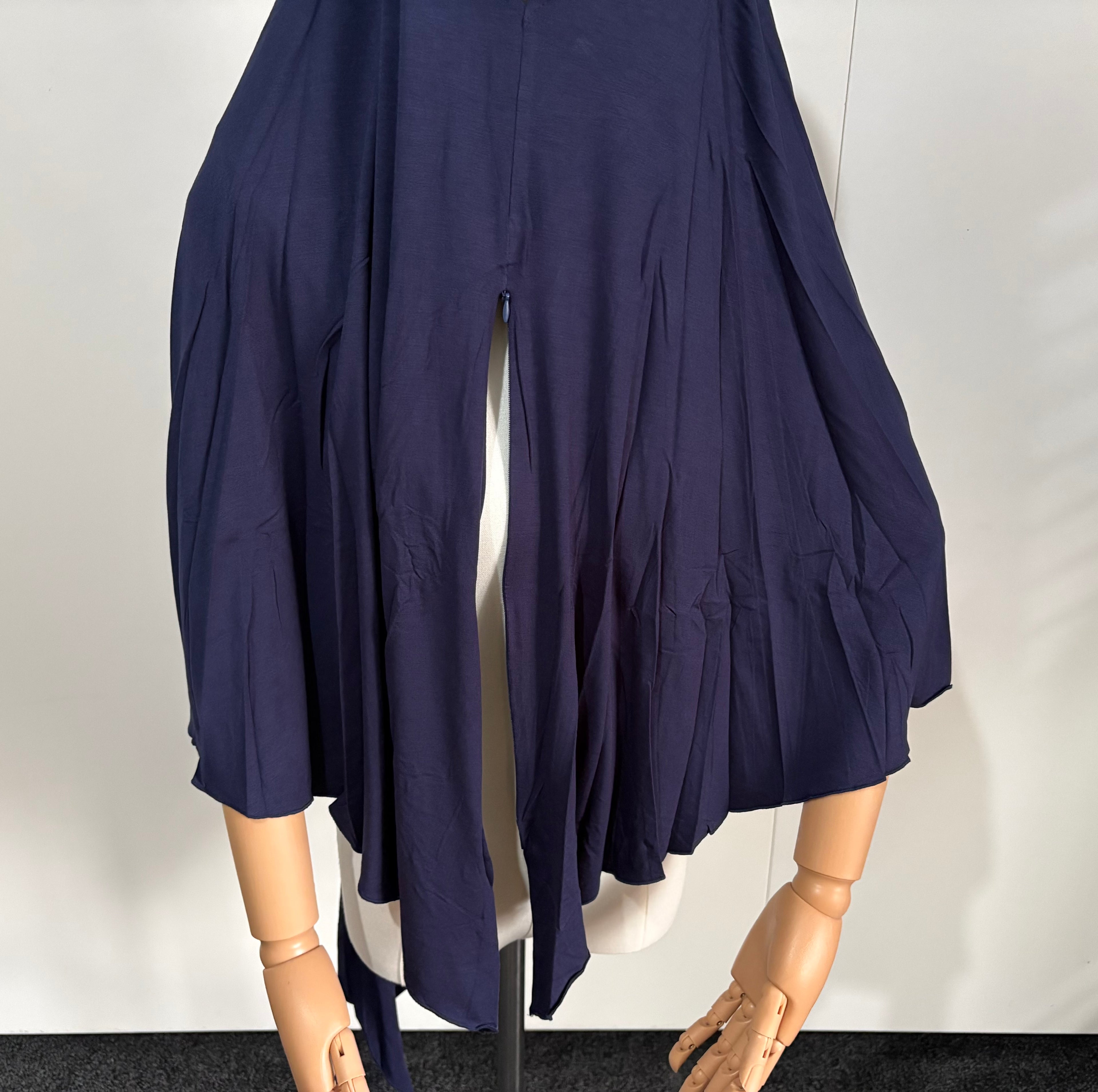 Premium Modal Jersey Maxi Khimar with Front Zip