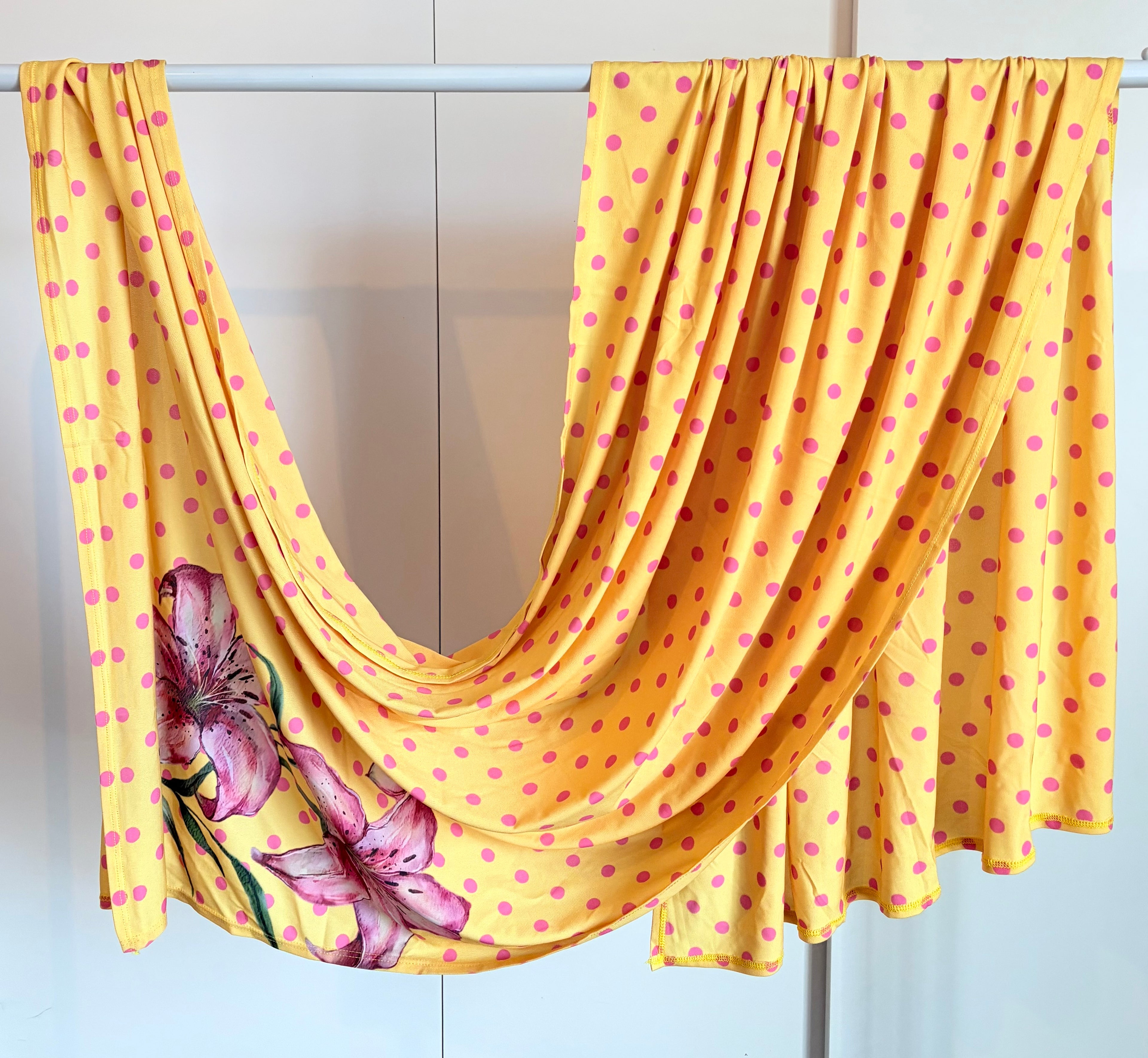 The Floral Dot Printed Jersey Collection -OMA MODESTY