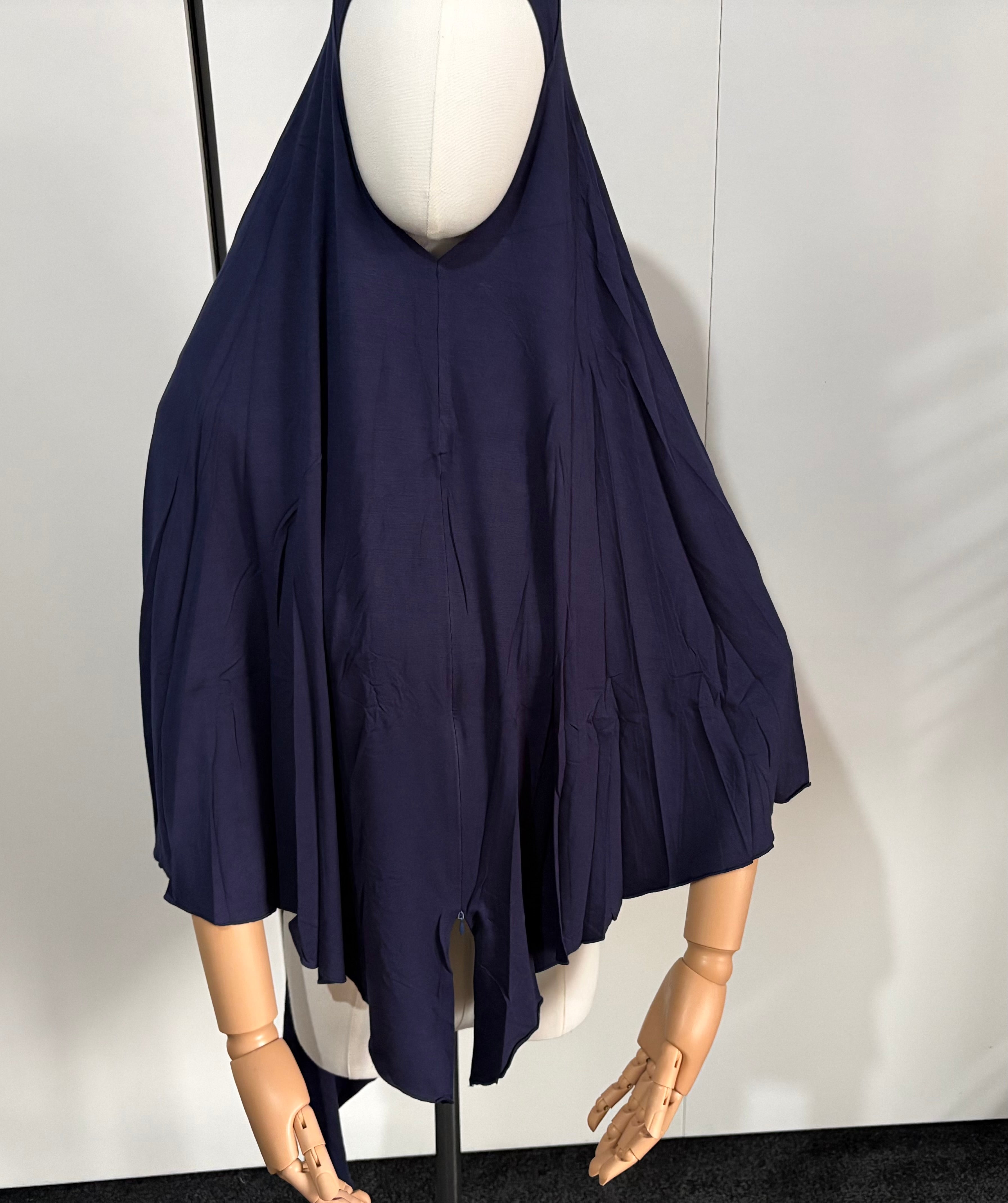 Premium Modal Jersey Maxi Khimar with Front Zip