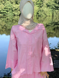 100% Cotton Skirt and Shirt Set