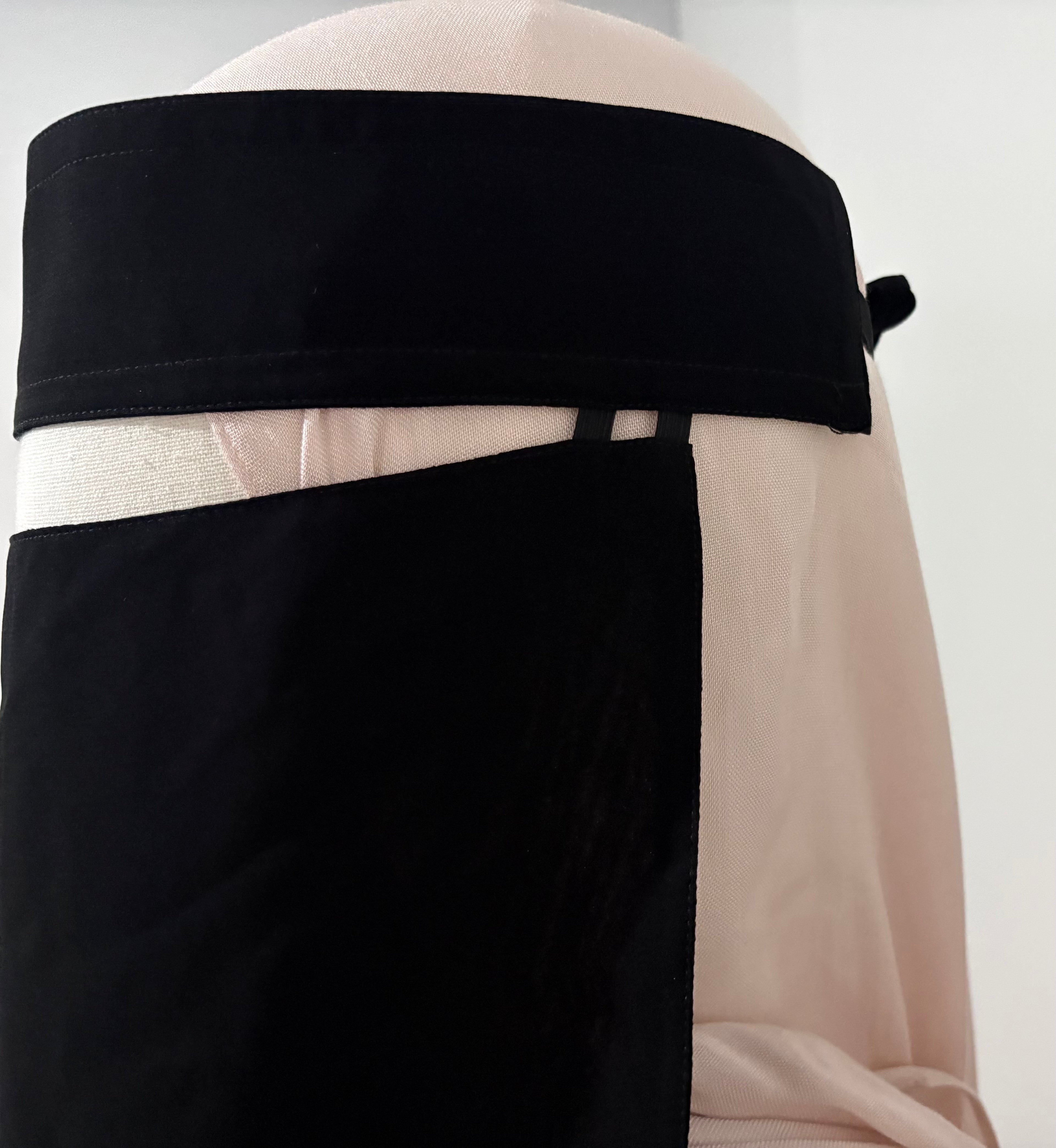 XL Bedoon Essm Niqab-22 inches Long