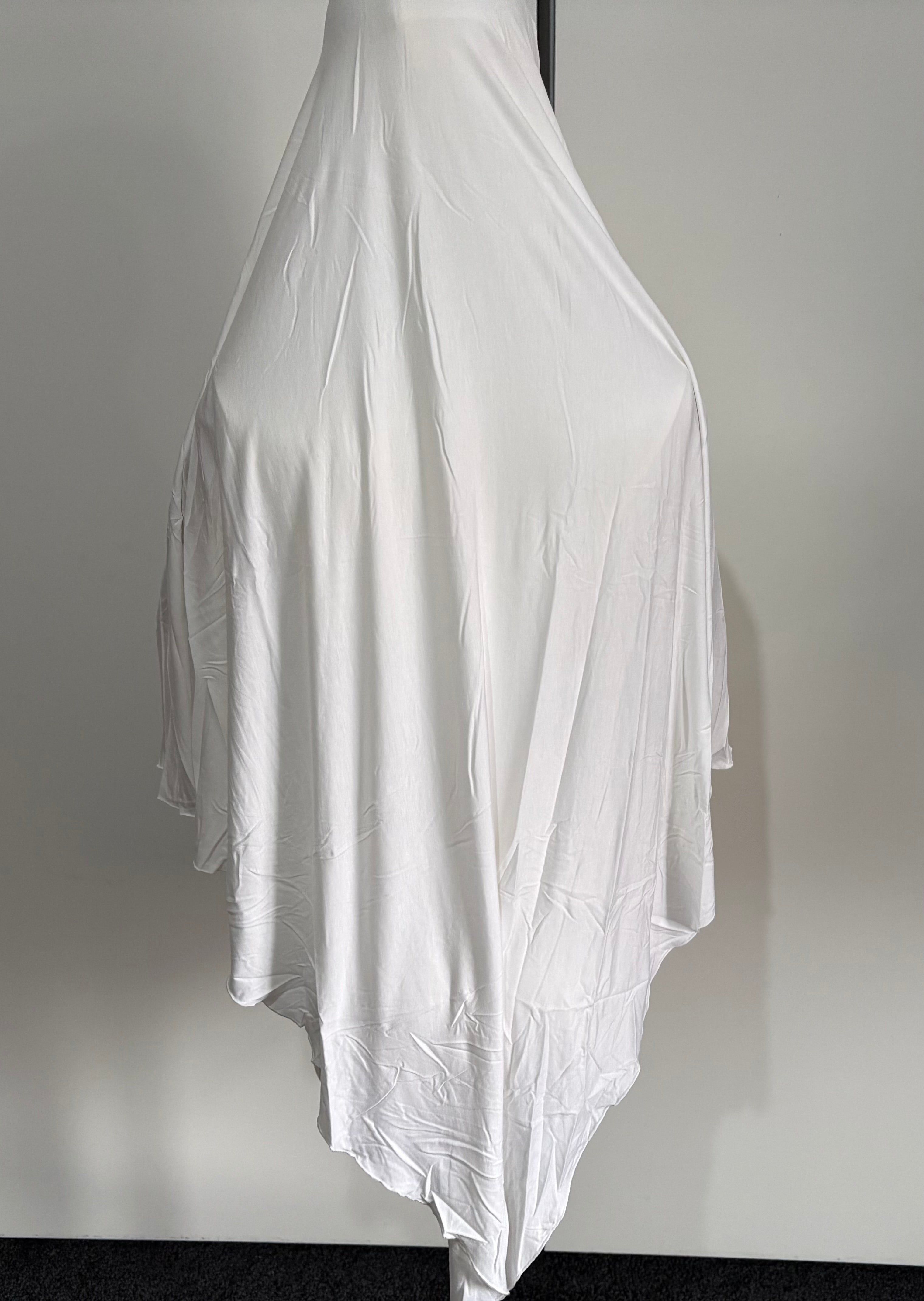 Premium Modal Jersey Maxi Khimar with Front Zip