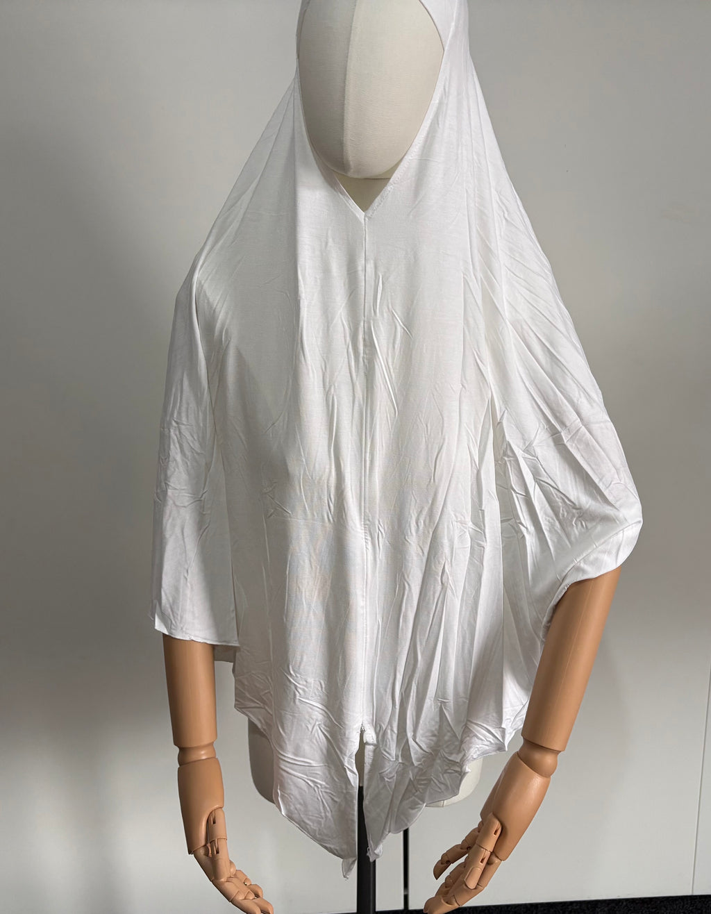 Premium Modal Jersey Maxi Khimar with Front Zip